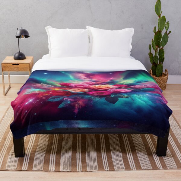Item preview, Aurora Borealis and Roses designed and sold by Naomi Gutierrez Parrish.