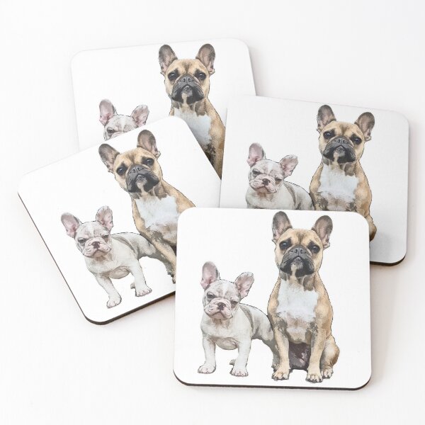 Item preview, French bulldogs  designed and sold by Saltypro.