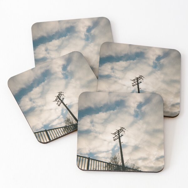 Item preview, Power Lines/Cloudy Sky designed and sold by GrabYourHat.