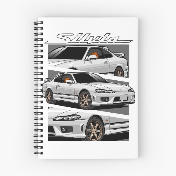 Item preview, White S15 Nissan Silvia designed and sold by vektoranda.