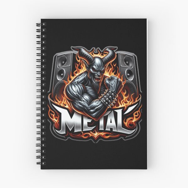 Item preview, Fiery Devil Fist Dark Art Metal Design designed and sold by DeimosArtIntl.