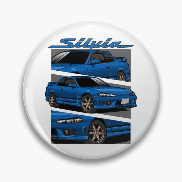 Item preview, Blue S15 Nissan Silvia designed and sold by vektoranda.
