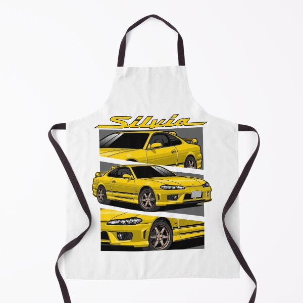 Item preview, Yellow S15 Nissan Silvia designed and sold by vektoranda.