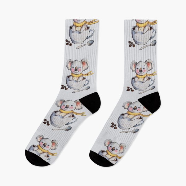 Item preview, Winter Koala with coffee designed and sold by nimmitrends.