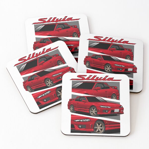Item preview, Red S15 Nissan Silvia designed and sold by vektoranda.
