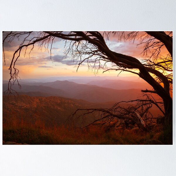 Item preview, Sunset view from "The Horn" at Mt Buffalo, Australia designed and sold by Michael Boniwell.