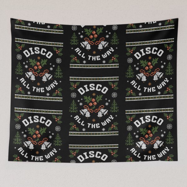 Item preview, DISCO  - Xmas All The Way (White)  designed and sold by Discothreadz.