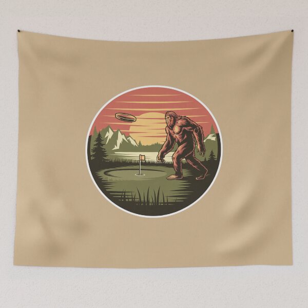 Item preview, Bigfoot Sunset Frisbee Golf designed and sold by Peter Stawicki.