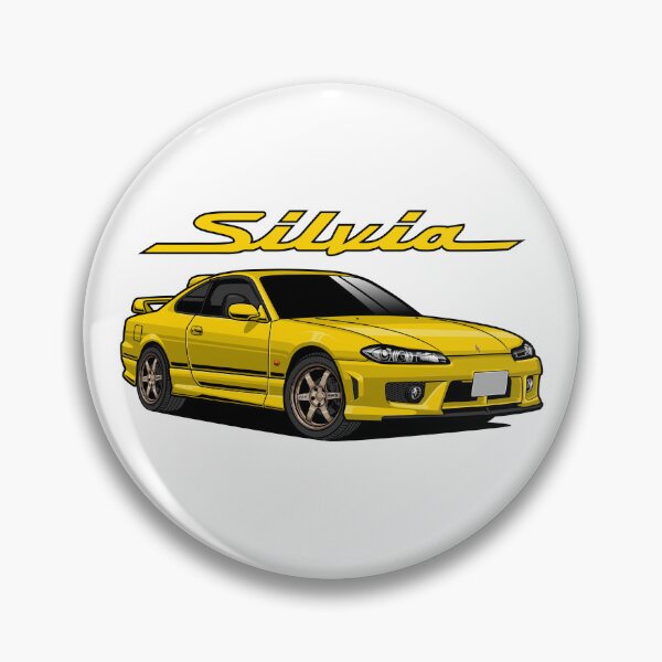Item preview, Yellow S15 Nissan Silvia designed and sold by vektoranda.