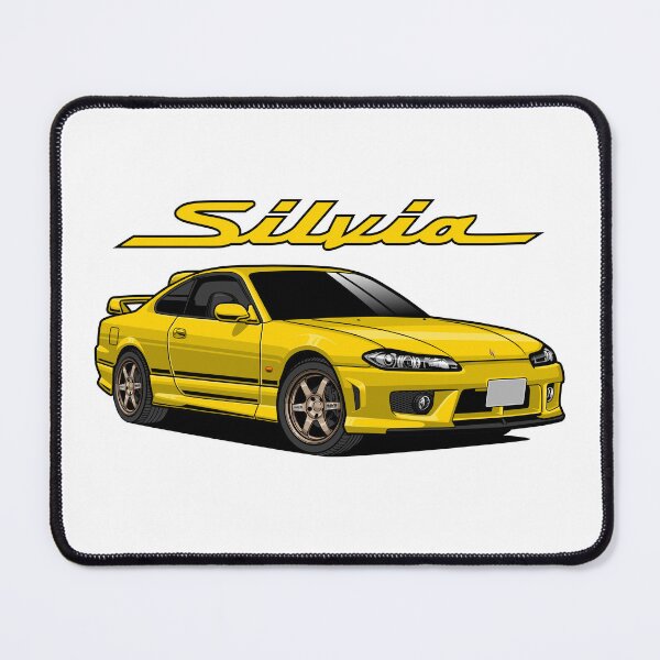 Item preview, Yellow S15 Nissan Silvia designed and sold by vektoranda.