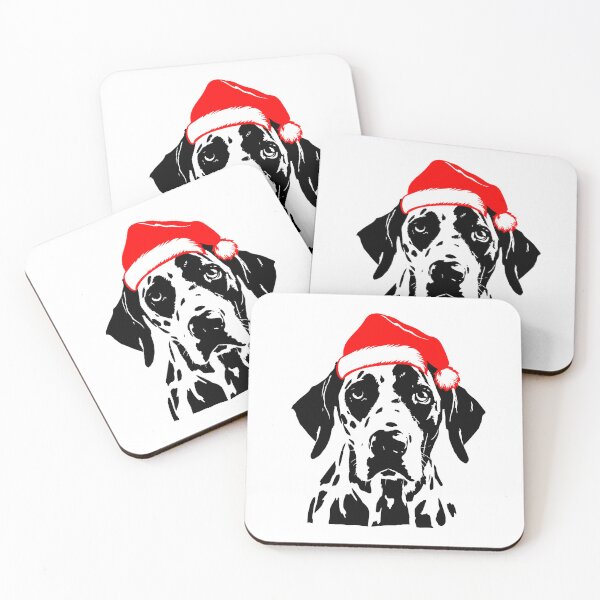 Item preview, Festive Dalmatian Holiday Art designed and sold by JollyCritters.