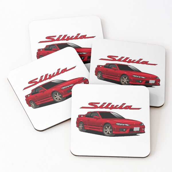 Item preview, Red S15 Nissan Silvia designed and sold by vektoranda.