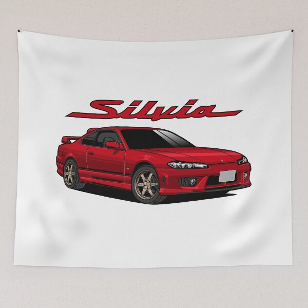 Item preview, Red S15 Nissan Silvia designed and sold by vektoranda.