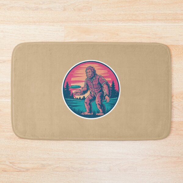 Artikelvorschau, Frisbee-Golf mit Bigfoot-Muster entworfen und verkauft von Peter Stawicki.