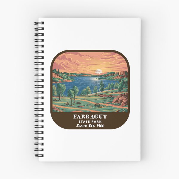 Item preview, Vintag Farragut State Park (Idaho State Park) designed and sold by RabbitK.
