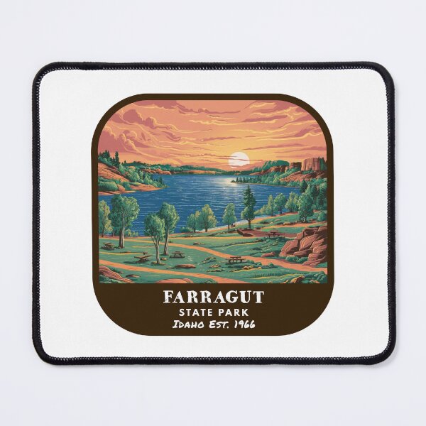 Item preview, Vintag Farragut State Park (Idaho State Park) designed and sold by RabbitK.