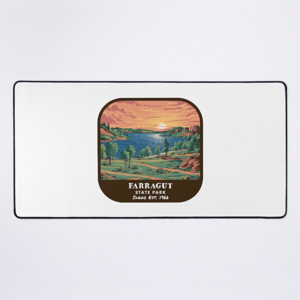Item preview, Vintag Farragut State Park (Idaho State Park) designed and sold by RabbitK.