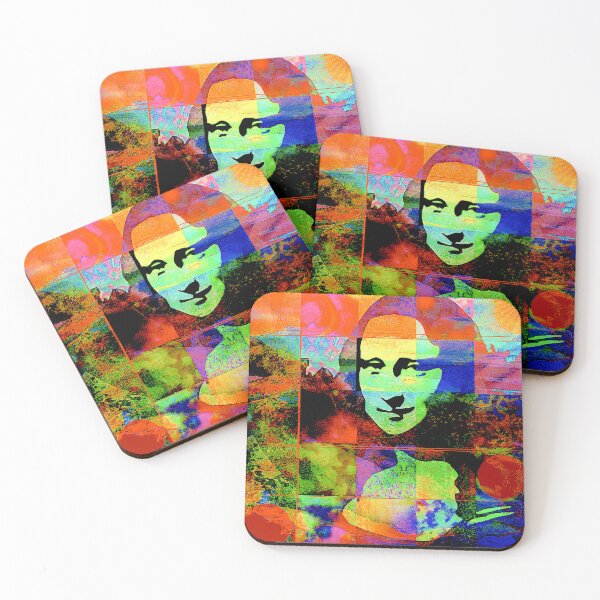 Item preview, Mona Lisa Abstract designed and sold by ViaARTfactory.