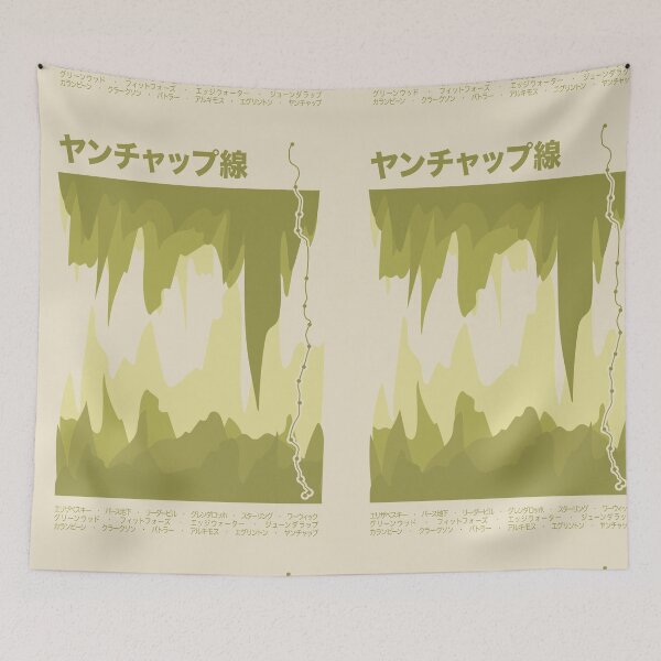 Item preview, Yanchep Line (Transperth) in Japanese designed and sold by Sam-The-Penguin.