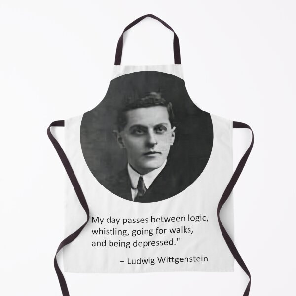 Item preview, Ludwig Wittgenstein quote designed and sold by MichaelEpp.