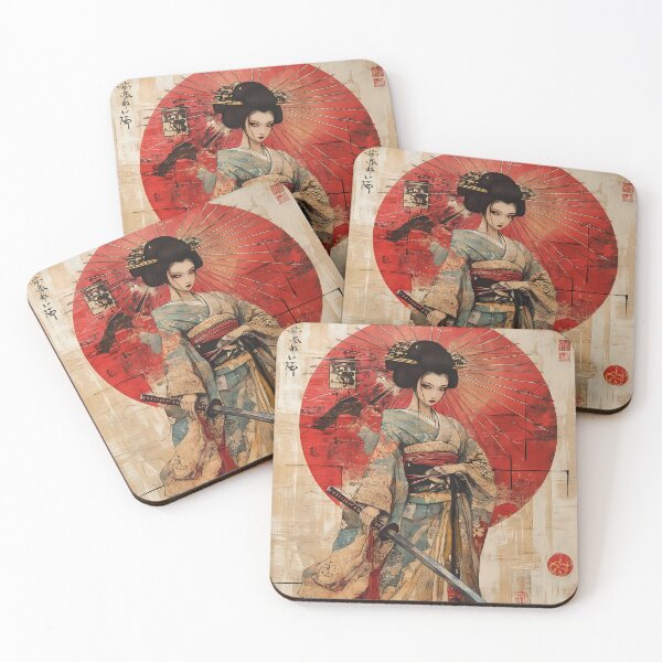 Item preview, Female samurai spirit designed and sold by AP_1979.
