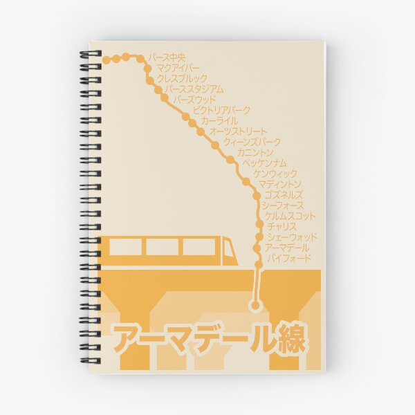 Item preview, Armadale Line (Transperth) in Japanese designed and sold by Sam-The-Penguin.
