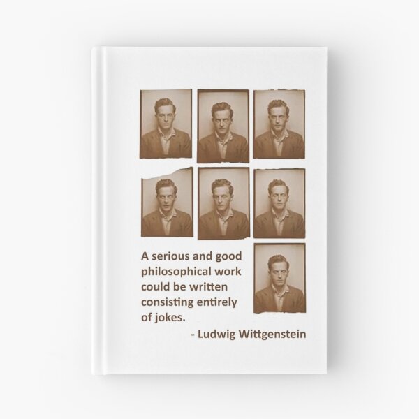 Item preview, Ludwig Wittgenstein quote designed and sold by MichaelEpp.
