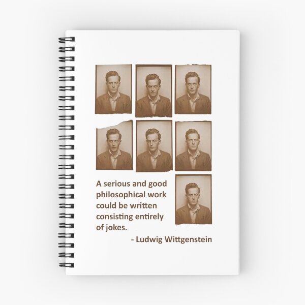 Item preview, Ludwig Wittgenstein quote designed and sold by MichaelEpp.
