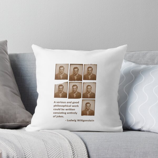Item preview, Ludwig Wittgenstein quote designed and sold by MichaelEpp.