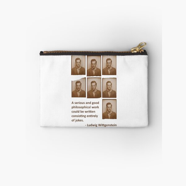 Item preview, Ludwig Wittgenstein quote designed and sold by MichaelEpp.