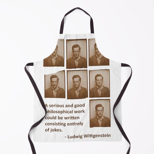 Item preview, Ludwig Wittgenstein quote designed and sold by MichaelEpp.