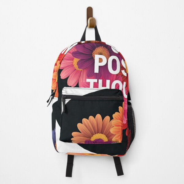 Item preview, Grow Positive Thoughts - Floral Motivation designed and sold by TeesHearts100.
