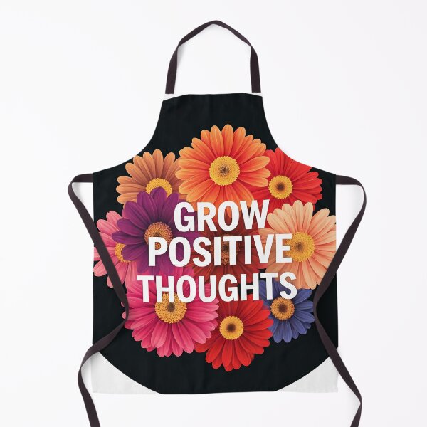 Item preview, Grow Positive Thoughts - Floral Motivation designed and sold by TeesHearts100.