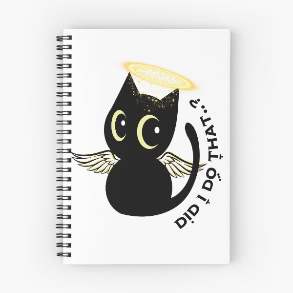 Item preview, Black Cat Innocence Did I Do That designed and sold by Shaielle.