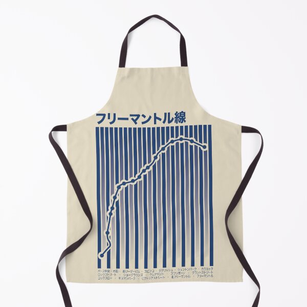 Item preview, Fremantle Line (Transperth) in Japanese designed and sold by Sam-The-Penguin.