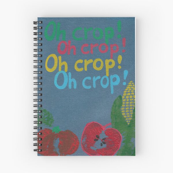 Item preview, Oh Crop! - blue designed and sold by CJGrimes.