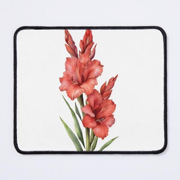 Item preview, Red Gladiolus (Gladiolus spp.) designed and sold by HOMETOWN86.