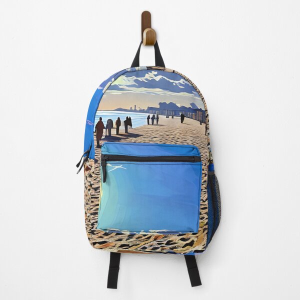 Item preview, Melbourne Brighton Beach Print designed and sold by BleedinDesign.