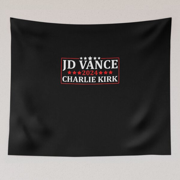 Item preview, JD Vance and Charlie Kirk designed and sold by thompsonui.