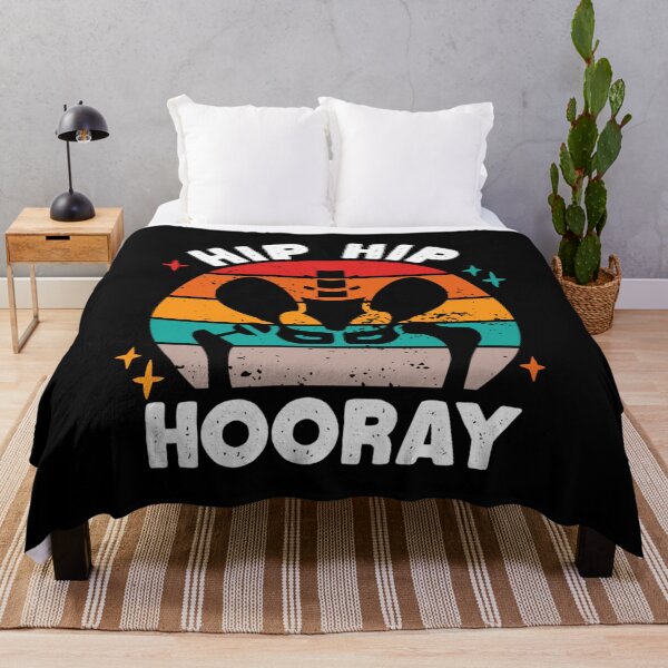 Item preview, Hip Hip Hooray Funny Hip Surgery Replacement Recovery designed and sold by savecloth.