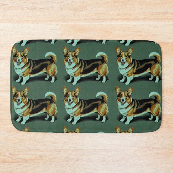 Item preview, Cute Corgi Pattern designed and sold by Flower Magic .