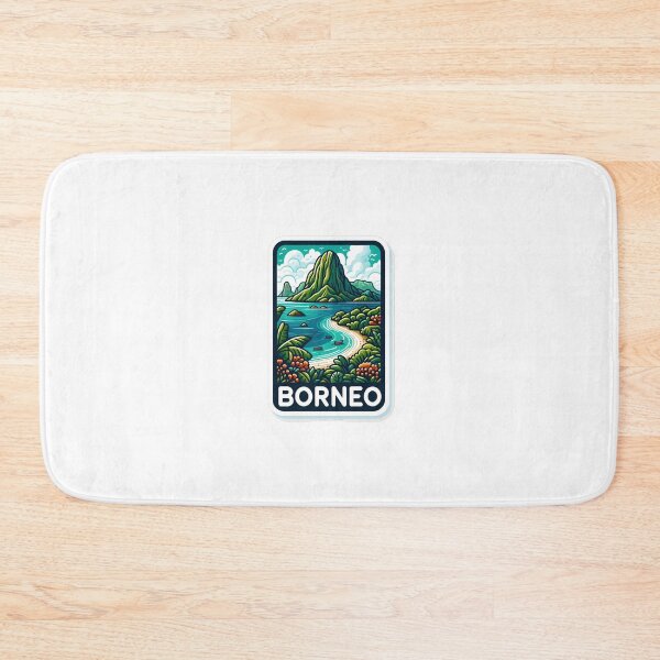 Item preview, Borneo Indonesia designed and sold by LoveLabDesign.