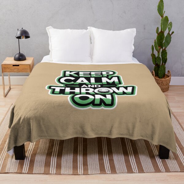 Item preview, Keep Calm And Throw On designed and sold by Peter Stawicki.