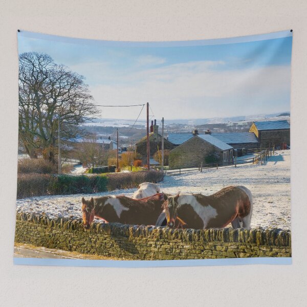 Item preview, Winter Wonderland horses designed and sold by Alisonchambers2.
