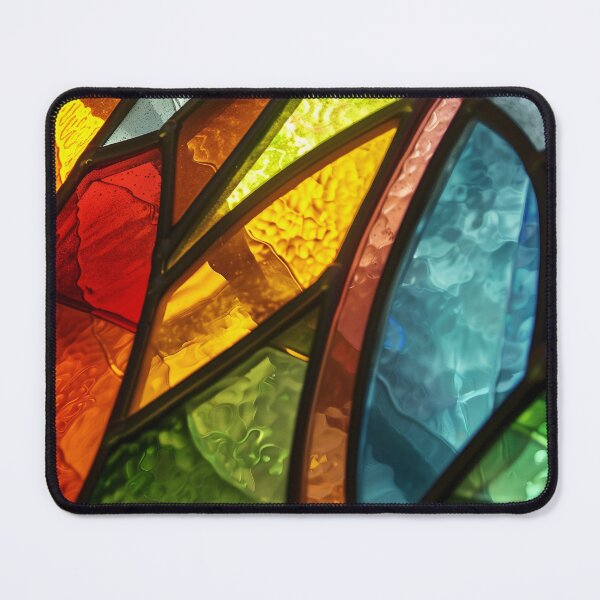 Item preview, Immaculate Prismatic Stained Glass Geometric Pattern designed and sold by ScientiaAcLabor.