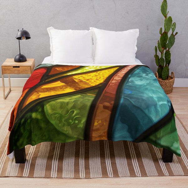 Item preview, Immaculate Prismatic Stained Glass Geometric Pattern designed and sold by ScientiaAcLabor.