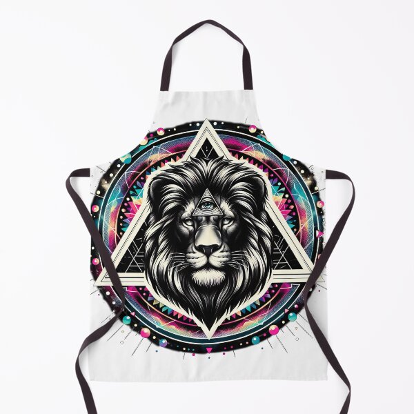 Item preview, Lion, Lion With Third Eye, Colorful Lion designed and sold by DammyK89.