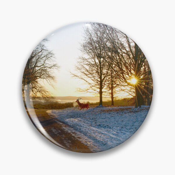 Item preview, Winter Sunrise Stag designed and sold by Alisonchambers2.