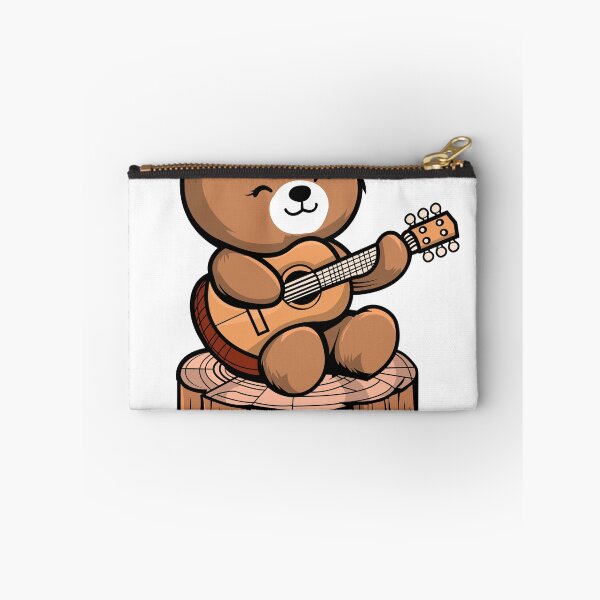 Item preview, Musical Bear Playing Guitar - Perfect for T-Shirts, Stickers, and More designed and sold by CreativeTomb.