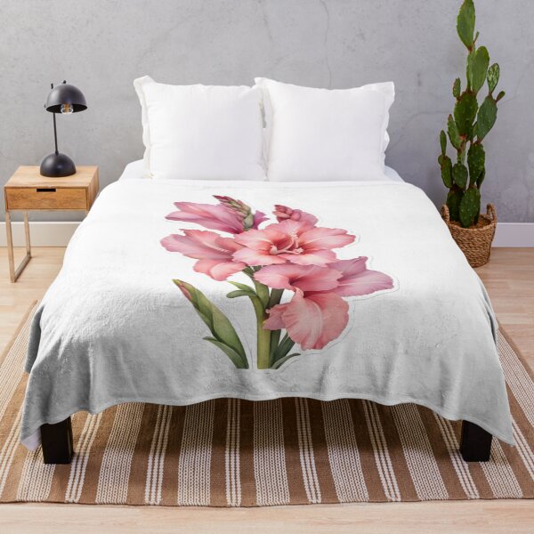 Item preview, Pink Gladiolus (Gladiolus spp.) designed and sold by HOMETOWN86.